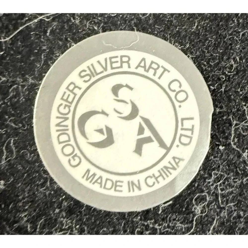 Godinger VTG Silver Plated Double 10